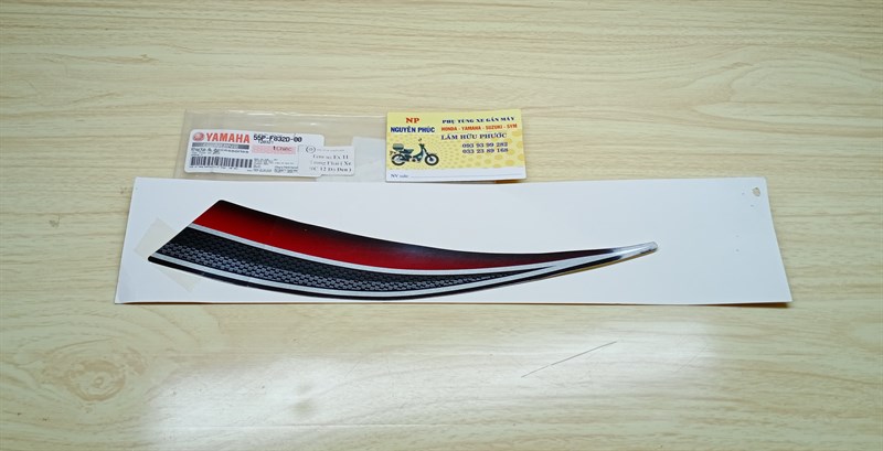 Tem nạ Ex 12 Trong Phải ( xe RC Đỏ Đen ) 55P3