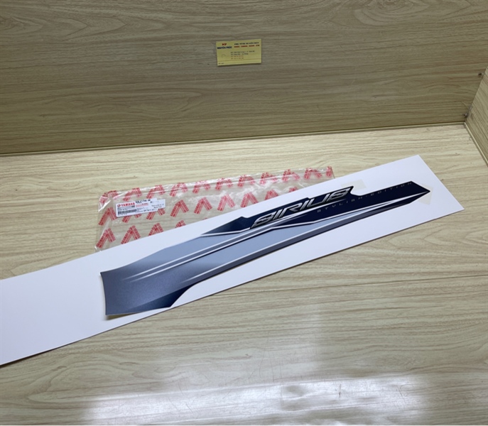 Tem sườn Lớn Si 17 Trái B6A1 (C) xe Xanh Bửng Xám ( 0996 )