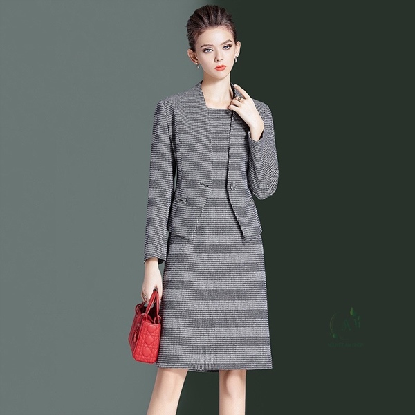 Áo ký giả caro nhí