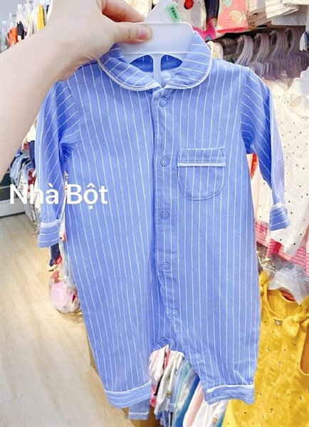 SLEEP SUIT H&M xanh sọc