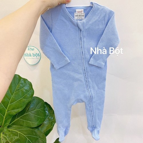 Sleep Suit Seed 180521 xanh trơn