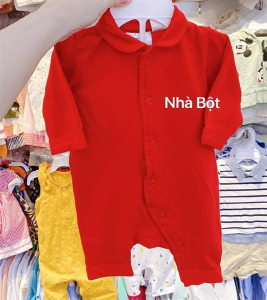 SLEEP SUIT H&M- Đỏ trơn
