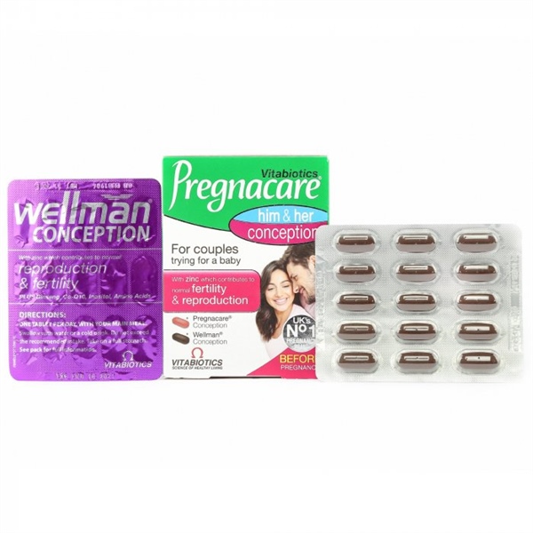 Pregnacare Conception Him&Her sắp thụ thai (H/60v)