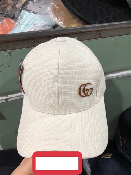 Mũ lưỡi trai chữ GG đồng