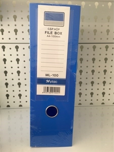 CẶP HỘP MYLAC 10CM A4 ML 1004 20/T