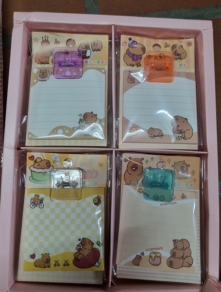 Giấy nhắn 51666-Set note Capybara