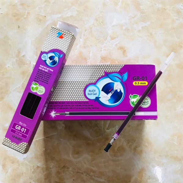 RUỘT GEL GR01 màu tím