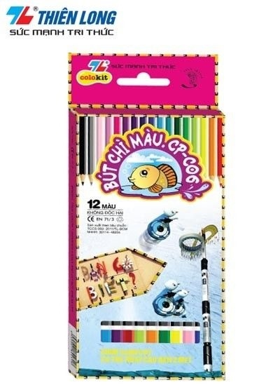BÚT CHÌ 12 MÀU CP-C06