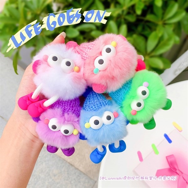 MÓC KHOÁ THÚ LÔNG CHÂN DÀI NGỘ NGHĨNH