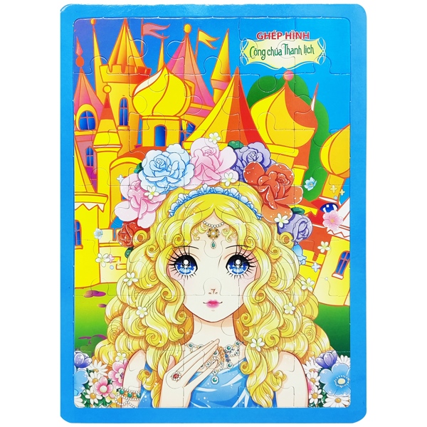 Ghép hình công chúa thanh lịch (2022-24k)