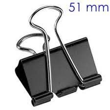 Kẹp bướm đen 51mm