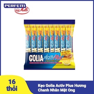 Hương Chanh Nhân Mật Ong Kẹo Golia Activ Plus (Lốc/16C)