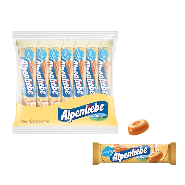Kẹo Sữa Caramen Alpenliebe Lốc/16Cây