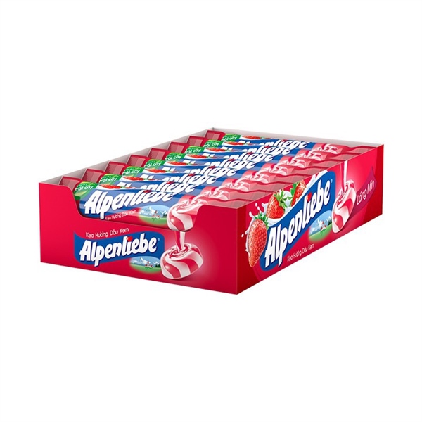 Dâu cứng Kẹo Alpenliebe Lốc/16Cây