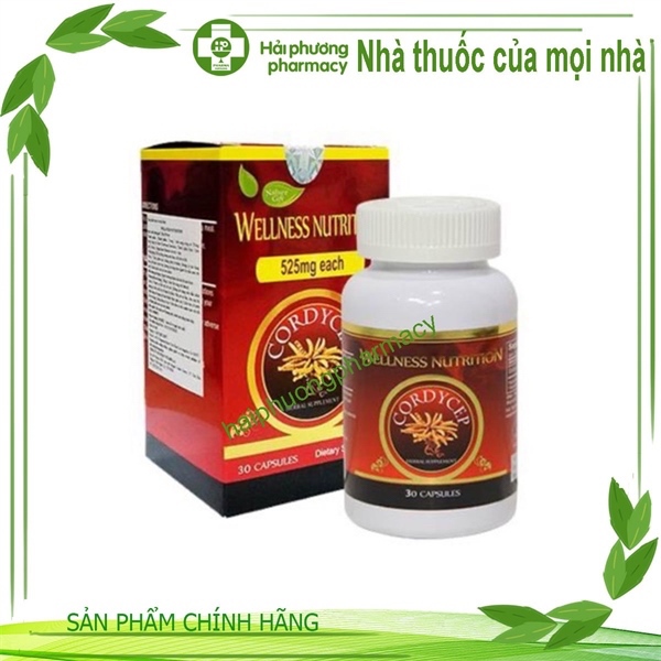 Viên đông trùng hạ thảo Wellness Nutrition tăng cường sức khỏe (Hộp 90 viên)-duoc-ban-tai-Nhà thuốc tây Minh Châu 26
