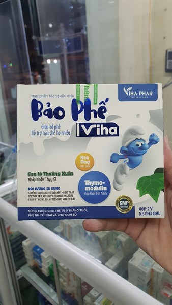 Bảo Phế VIHA(Hộp 2 vỉ x5 ống)