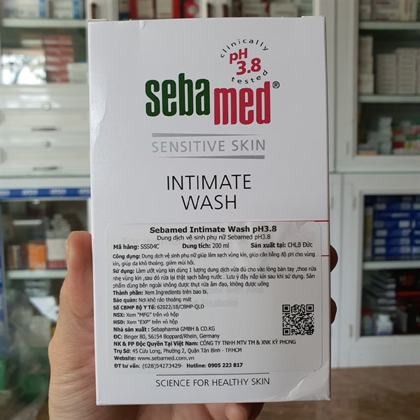 Dung dịch vệ sinh Sebamed Intimate wash 200ml