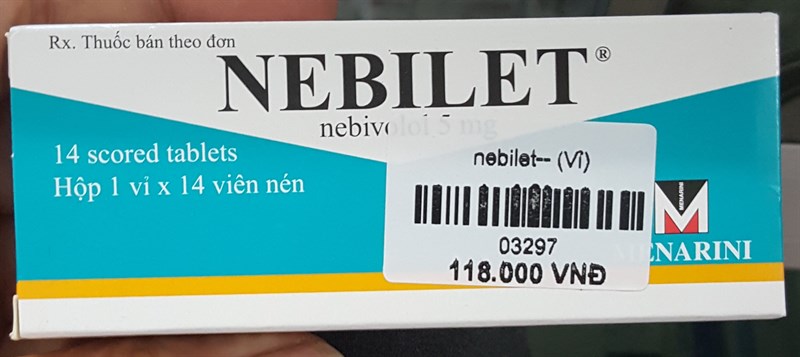 NEBILET TAB 5MG 14'S