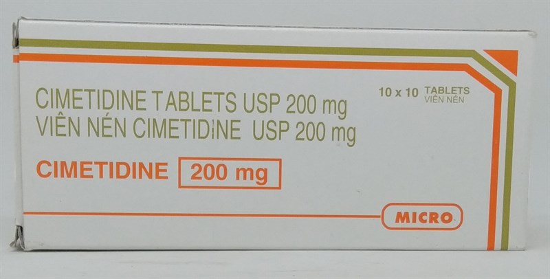Cimetidine 200mg Ấn