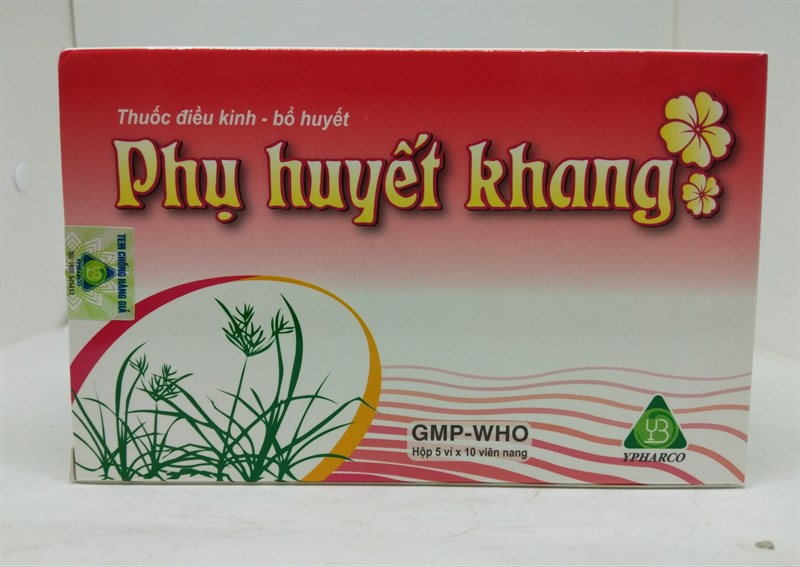 Phụ huyết khang (hộp 5 vỉ x 10 viên)