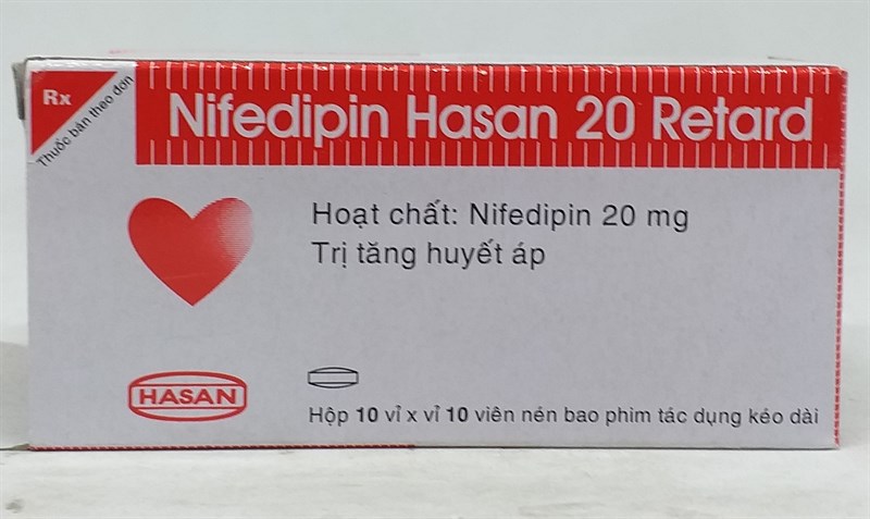 Nifedipin Hasan 20 Retard
