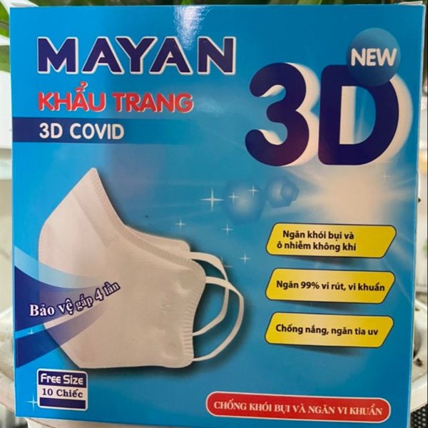 Khẩu trang 3D mask mayan