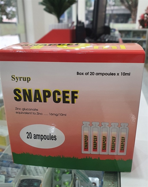Snapcef (zinc 16mg/10ml)