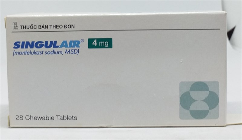 SINGULAIR 4MG TAB B/28 VNM(HLM)