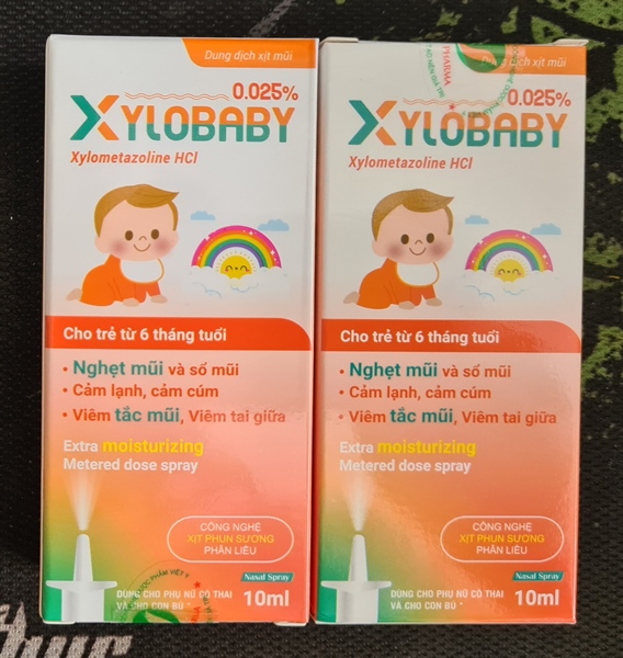 Xylobaby nasal spray 0.025%