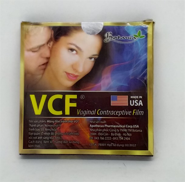 Màng tránh thai VCF