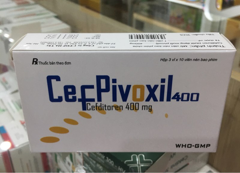 Cefpivoxil (Cefditoren) 400mg