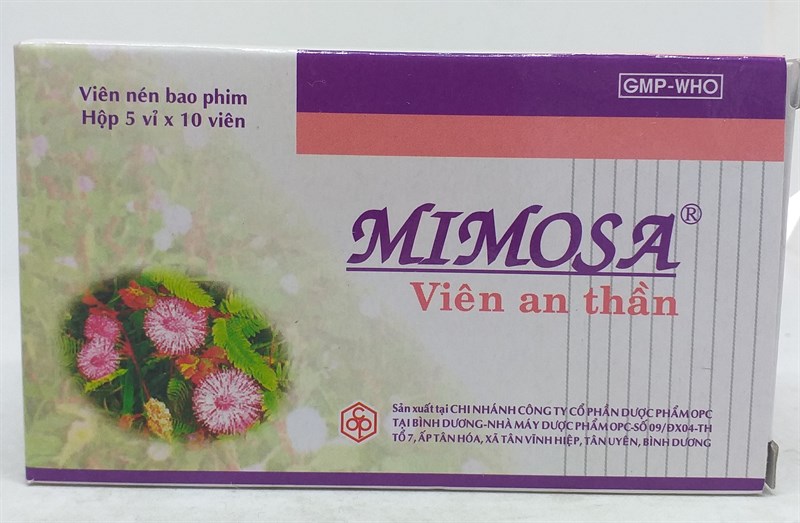 Mimosa viên an thần(Hộp 50BP)