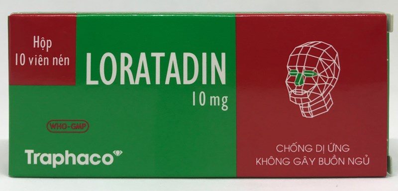 Loratadine 10mg(1 vỉ)