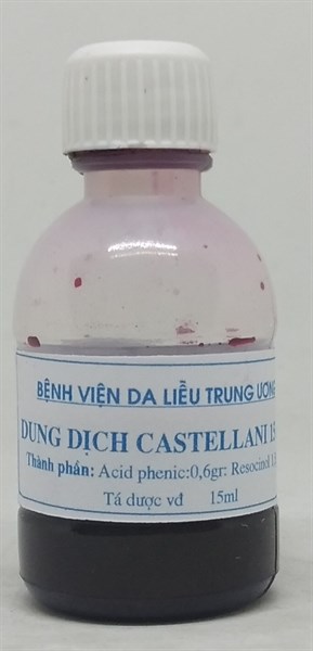Dung dịch Castellani viện Da Liễu TW Lọ 15ml