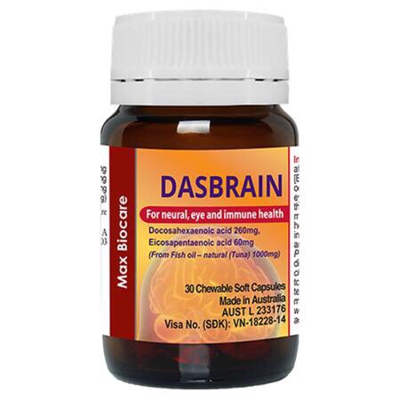 Dasbrain(Lọ 30 viên)-Úc