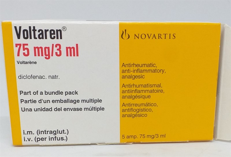 VOLTAREN 75MG/3ML 1x5 AMP/BOX