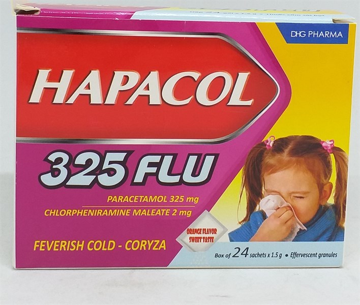 Hapacol 325 flu DHG