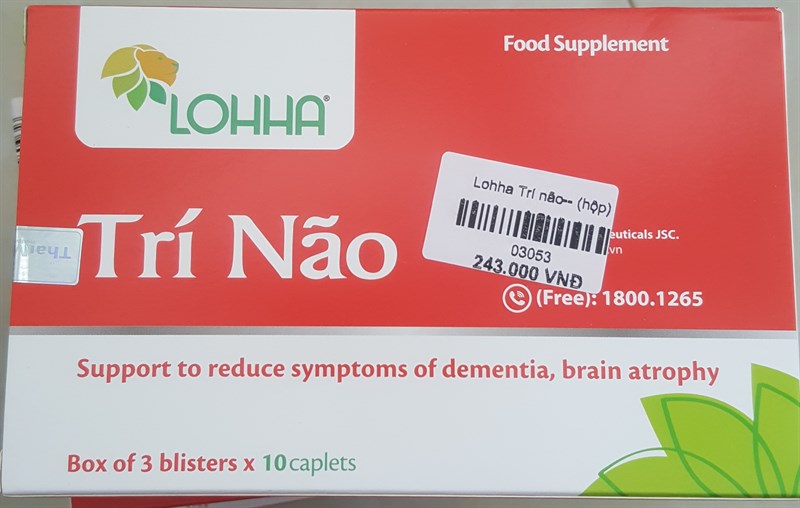 LOHHA Trí Não(Hộp 3 vỉ)