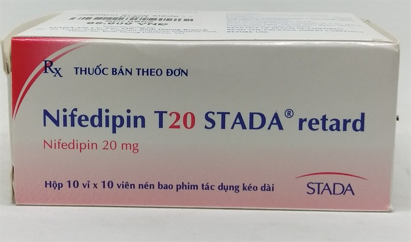 NIFEDIPIN T20 retard(H/100v)-VN