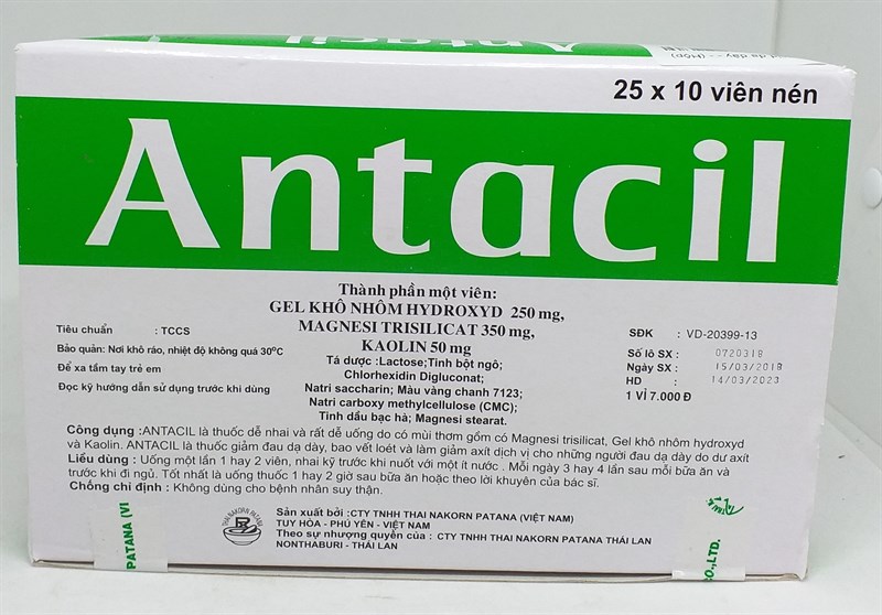 Antacid dạ dày