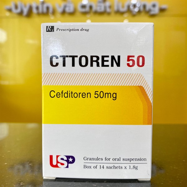 Cttoren 50 (Cefditoren 50mg)