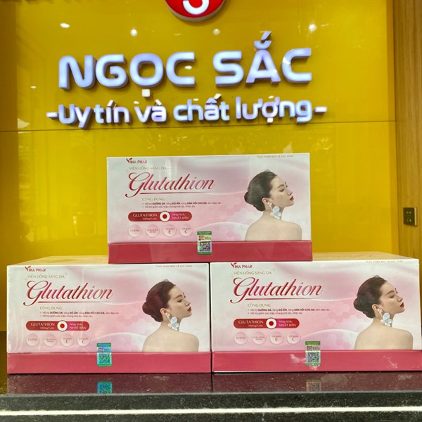 Viên uống sáng da Glutathion vihaphar