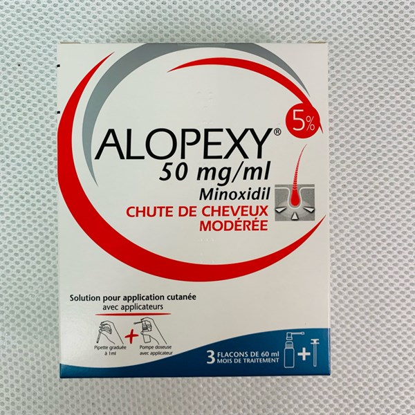 ALOPEXY 5% Minoxidil 50mg/ml Xịt chấm chân tóc kích thích mọc tóc