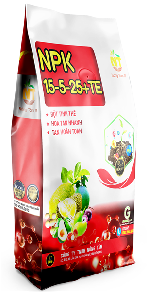 NT 17 - NPK TINH THỂ 15-5-25