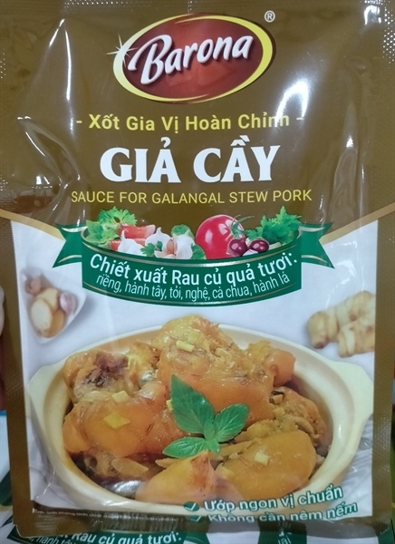 XỐT GIẢ CẦY BARONA 80G