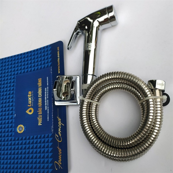 Vòi xịt vệ sinh Luxta L5101 nhựa crome (I)