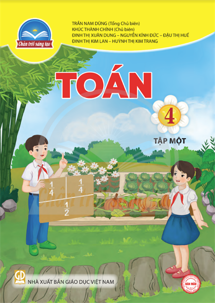 SÁCH TOÁN 4 TẬP 1 CTST