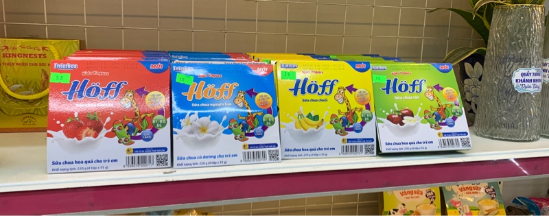 Sữa chua hoff vị nguyên bản