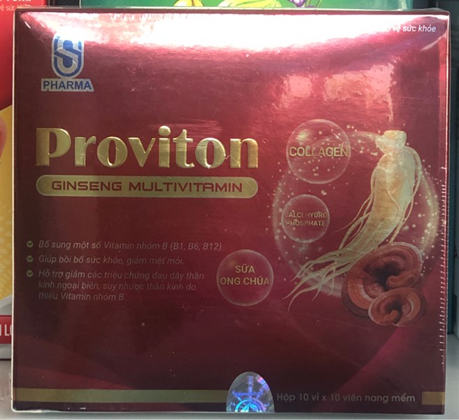 PROVITON GINSENG MULTIVITAMIN (100 VIÊN/1 HỘP)