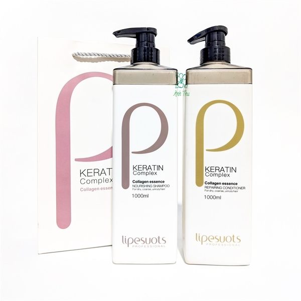 SET GỘI XẢ CAO CẤP LIPESUOTS 1000ML P KERATIN